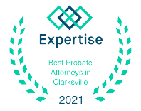 Expertise Best Probate Attorneys in Clarksville 2021 Badge